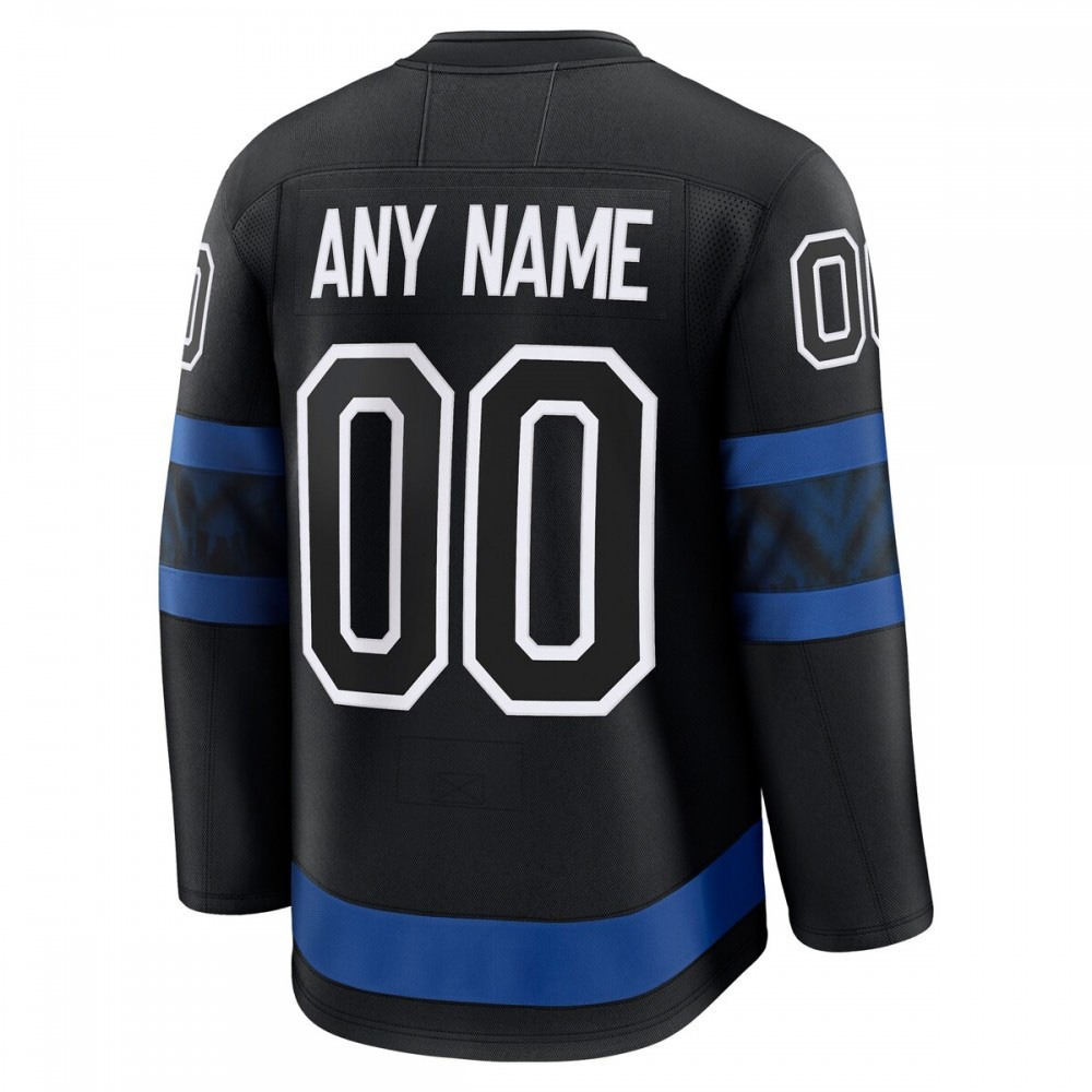 Toronto Maple Leafs x drew house Alternate Premium Custom Jersey - Black-Pro Kit Vault | Brand New 26/27 Sports Jerseys